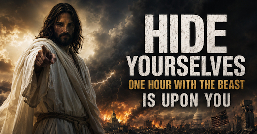 In One Hour - 'Judgment is Rendered, Payment is Due: Hide yourselves faithful in Christ!’, given to William Brooks by Jesus, July 9th, 2026