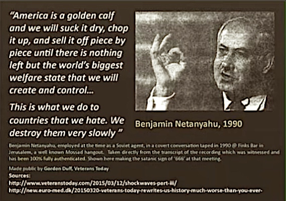 image Netanyahu at Finks Bar in 1990
