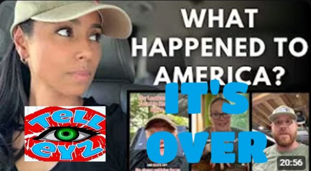 WHAT HAPPENED TO AMERICA  !!!!  IT'S OVER  !!!!