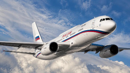 Russian Tu-214PU “doomsday” plane en route to Iran