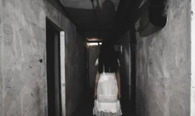 Mystery knock down a wall knock down a wall in a kitchen only to uncover a 'horror film'