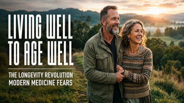 Living Well To Age Well:  The Longevity Revolution Modern Medicine Fears - FREE eBook