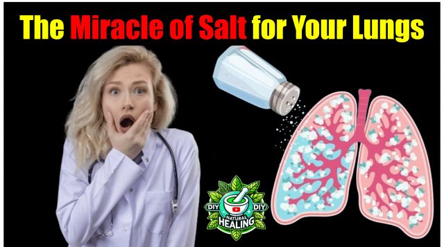 “Eliminate Phlegm, Cough and Congestion in Your Lungs With the Miricle of Salt”