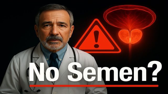 If you are older and do not ejaculate, do so immediately...