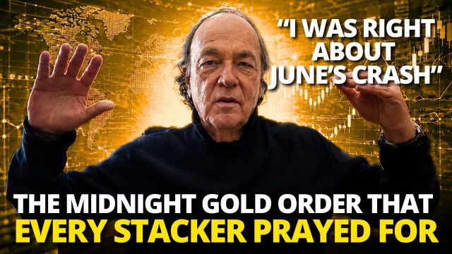 Trump's Midnight Gold Halt Just Guaranteed Jim Rickards Was Right About Gold & Silver