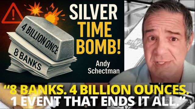"8 Banks Bet Against 4 Billion Ounces of Silver—A Financial Time Bomb Is Ticking | Schectman"