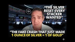The Fake Crash Forced Silver Ratio To Snap—1 Ounce of Silver Now Equals 1 of Gold | Andy Schectman