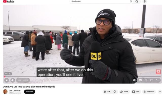 Don Lemon's Arrest: When Journalism Crosses into Activism