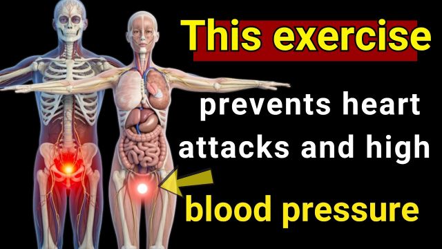 This Simple Exercise Save You from a Heart Attack and Lower High Blood Pressure After 65!
