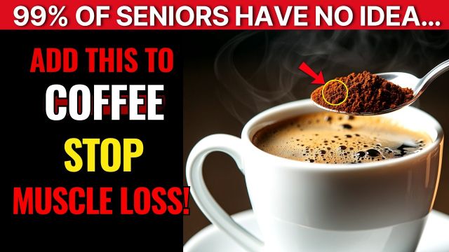 The SHOCKING Powder You Should Add to Coffee After 60! #3 will shock you