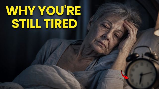 The REAL Reason You Wake Up Exhausted After 60 — Finally Revealed