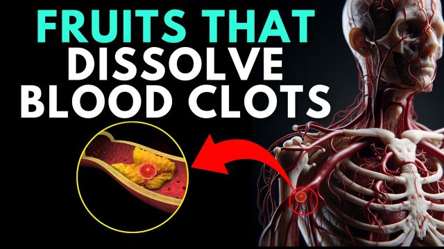 These 6 Fruits MELT Blood Clots Fast! Doctors Shocked!