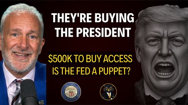 Peter Schiff Drops Bombshell: $500K Payments Are Legal Bribery—And Nobody's Talking About It