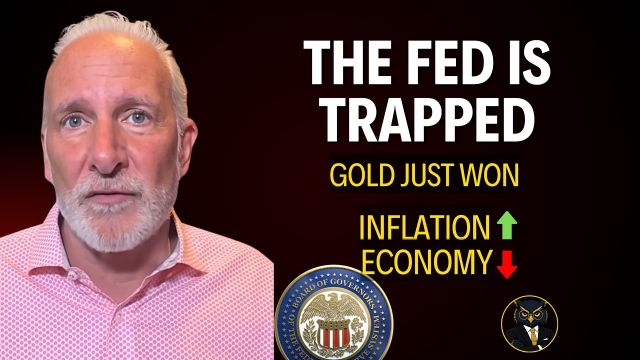 Peter Schiff: The Fed Is Trapped — Gold Surges Above $4,100