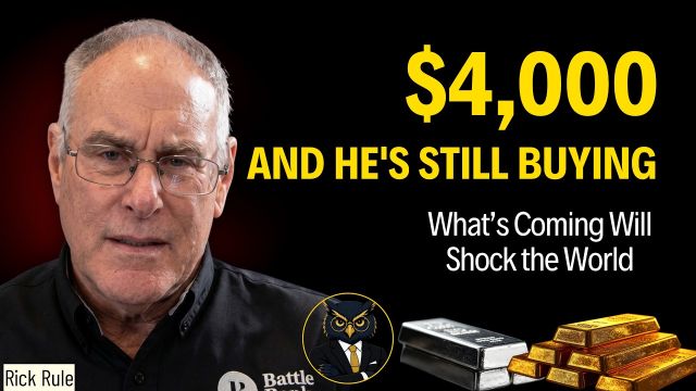 Rick Rule Is STILL Buying Gold at $4,000 — Here's Why