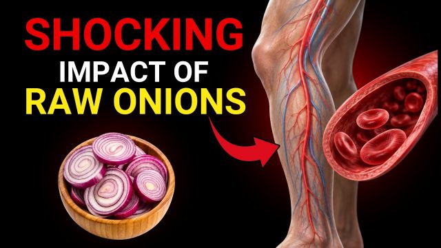 What Eating Raw Onion REALLY Does to Your Blood After 60!