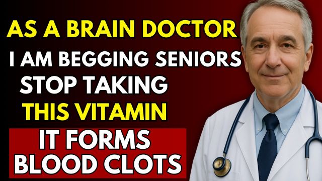 As a Brain Doctor, I’m Shocked: This Vitamin Raises Stroke Risk Overnight - Senior Health 