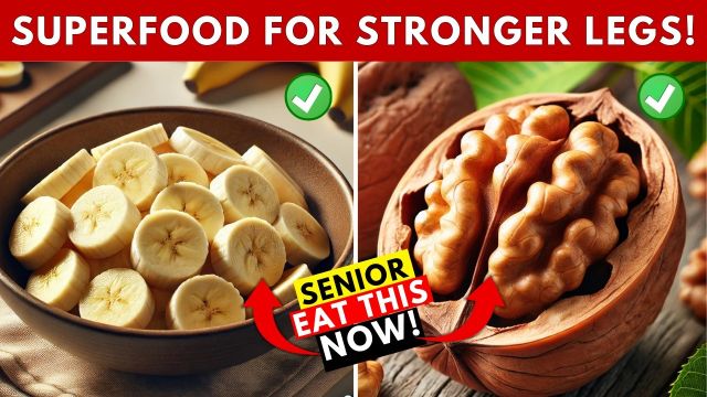 **”Seniors! 7 Must-Eat Foods to Strengthen Weakening Legs!”**