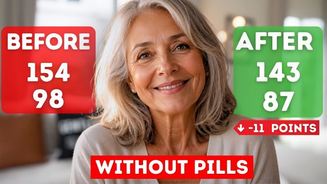 At 68, Her Blood Pressure Dropped 11 Points in 6 Weeks (3-Minute Morning Trick)