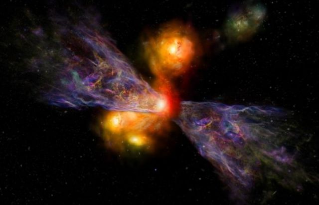 Galaxy-Killing Wind Discovered In The Early Universe