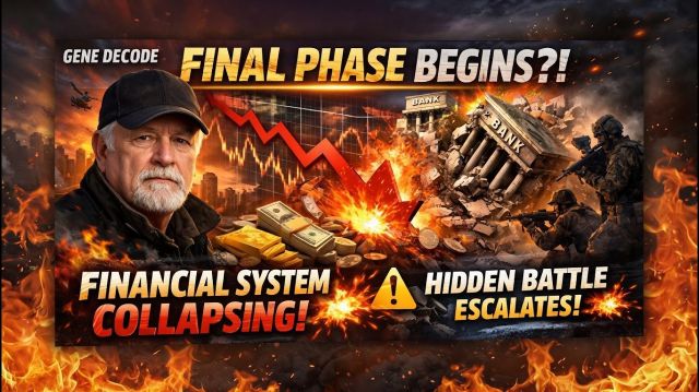 Gene Decode: “FINAL PHASE BEGINS?!” — Financial System COLLAPSING as Hidden Battle Escalates