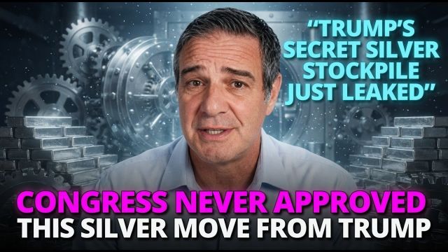 Trump's Secret $12 Billion Silver Move Just Leaked... Congress Was Left In The Dark | Andy Schectman